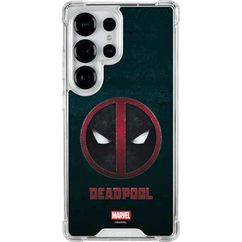 Marvel Deadpool Legacy Deadpool Logo Galaxy S25 Ultra Clear Case